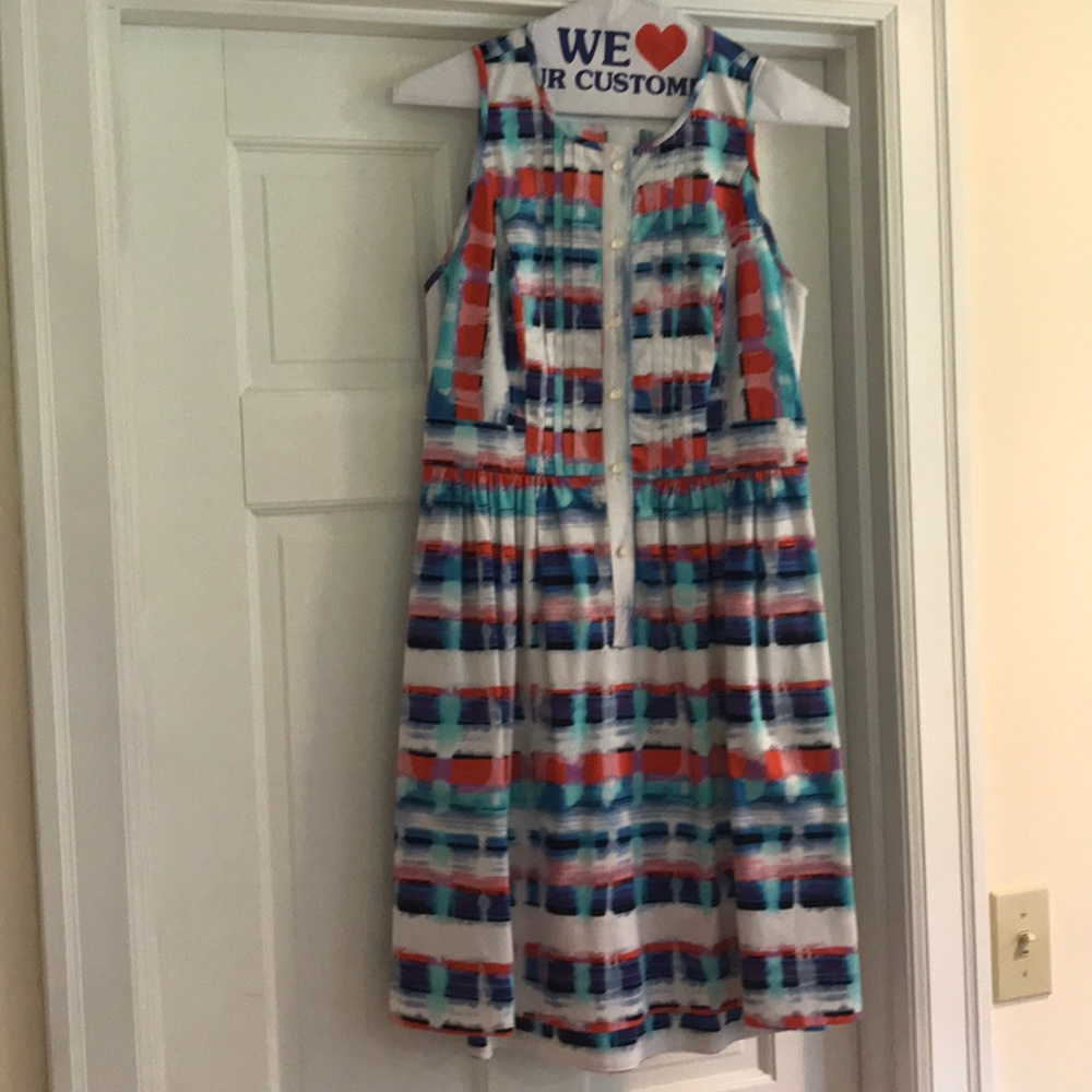 Shoshanna multicolored button up dress - Picture 2 of 3